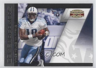 2010 Panini Gridiron Gear - Gamebreakers - Silver #28 - Vince Young /250
