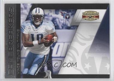 2010 Panini Gridiron Gear - Gamebreakers - Silver #28 - Vince Young /250