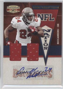 2010 Panini Gridiron Gear - NFL Nation - Combos Materials Signatures #4 - Carnell "Cadillac" Williams /5