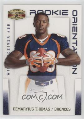 2010 Panini Gridiron Gear - Rookie Orientation - Gold #1 - Demaryius Thomas /100