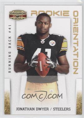 2010 Panini Gridiron Gear - Rookie Orientation - Silver #4 - Jonathan Dwyer /250