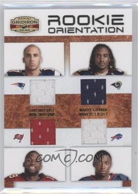 2010 Panini Gridiron Gear - Rookie Orientation Quad Materials #7 - Taylor Price, Mardy Gilyard, Mike Williams, Marcus Easley /150