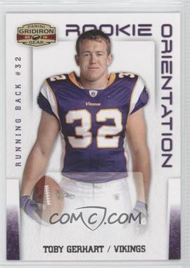 2010 Panini Gridiron Gear - Rookie Orientation #32 - Toby Gerhart