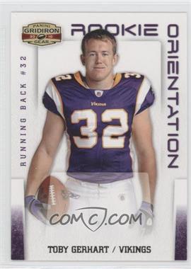 2010 Panini Gridiron Gear - Rookie Orientation #32 - Toby Gerhart