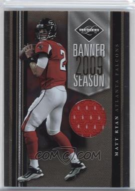 2010 Panini Limited - Banner Season Materials #10 - Matt Ryan /100