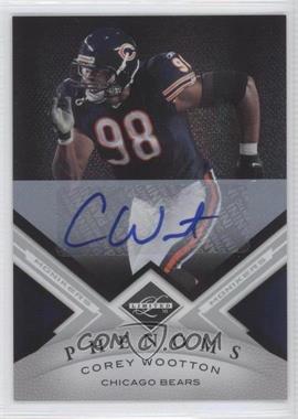 2010 Panini Limited - [Base] - Monikers Silver #161 - Phenoms - Corey Wootton /199