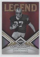 Legend - Dave Casper #/25