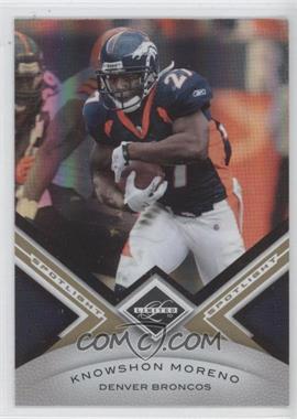 2010 Panini Limited - [Base] - Spotlight Gold #30 - Knowshon Moreno /25