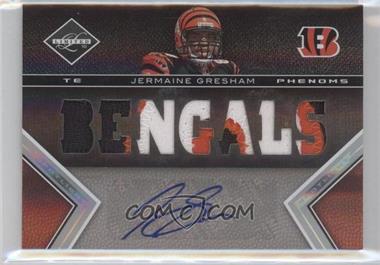 2010 Panini Limited - [Base] - Spotlight Silver #208 - Phenoms - Jermaine Gresham /25