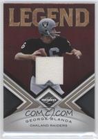 Legend - George Blanda #/199