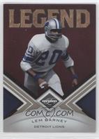 Legend - Lem Barney #/499