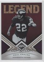 Legend - Paul Krause #/499