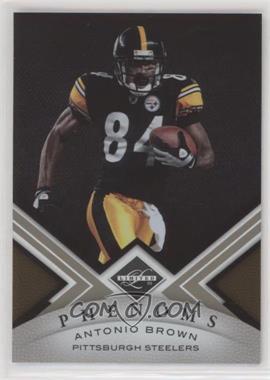 2010 Panini Limited - [Base] #154 - Phenoms - Antonio Brown /499