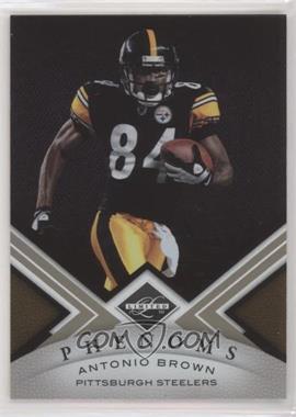 2010 Panini Limited - [Base] #154 - Phenoms - Antonio Brown /499