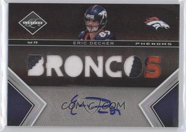 2010 Panini Limited - [Base] #226 - Phenoms - Eric Decker /199