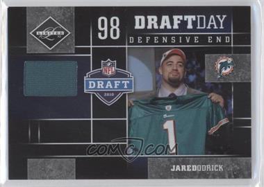 2010 Panini Limited - Draft Day Materials - Lids #14 - Jared Odrick /50