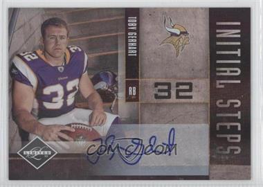 2010 Panini Limited - Initial Steps - Signatures #12 - Toby Gerhart /99