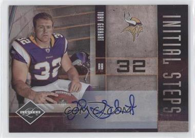 2010 Panini Limited - Initial Steps - Signatures #12 - Toby Gerhart /99