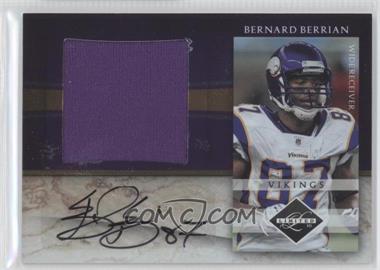 2010 Panini Limited - Jumbo Materials - Signatures #23 - Bernard Berrian /10