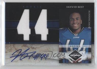 2010 Panini Limited - Rookie Jumbo Materials - Die-Cut Jersey Number Signatures #13 - Jahvid Best /10