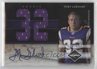 Toby Gerhart [Noted] #/10