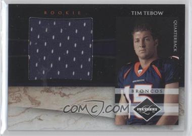 2010 Panini Limited - Rookie Jumbo Materials #2 - Tim Tebow /100