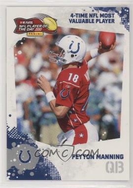 2010 Panini NFL Player of the Day - [Base] #POD-PM2 - Peyton Manning