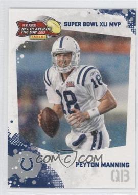 2010 Panini NFL Player of the Day - [Base] #POD-PM3 - Peyton Manning