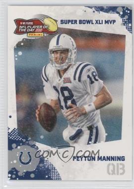 2010 Panini NFL Player of the Day - [Base] #POD-PM3 - Peyton Manning