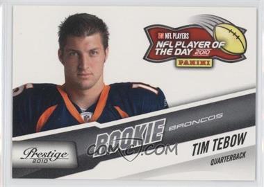 2010 Panini NFL Player of the Day - [Base] #POD-TT2 - Tim Tebow