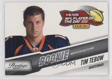 2010 Panini NFL Player of the Day - [Base] #POD-TT2 - Tim Tebow