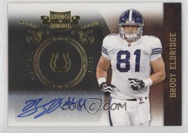 2010 Panini Plates & Patches - [Base] - Infinity Gold Signatures #110 - Brody Eldridge /25