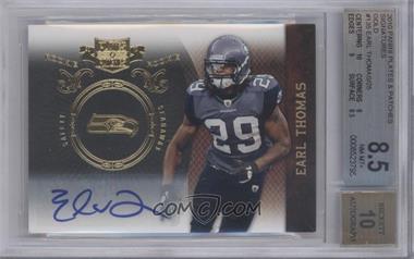 2010 Panini Plates & Patches - [Base] - Infinity Gold Signatures #135 - Earl Thomas /25 [BGS 8.5 NM‑MT+]