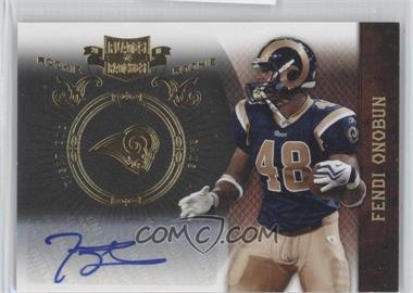 2010 Panini Plates & Patches - [Base] - Infinity Gold Signatures #139 - Fendi Onobun /25