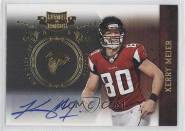 2010 Panini Plates & Patches - [Base] - Infinity Gold Signatures #161 - Kerry Meier /25