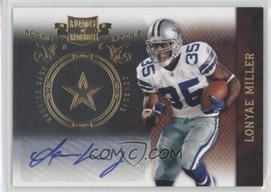 2010 Panini Plates & Patches - [Base] - Infinity Gold Signatures #167 - Lonyae Miller /25