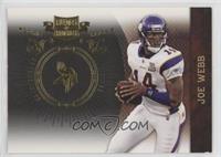 Joe Webb [EX to NM] #/50