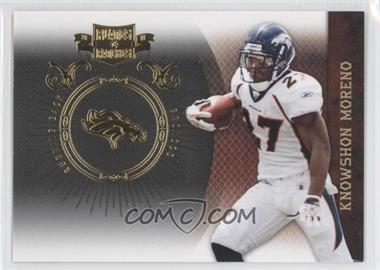 2010 Panini Plates & Patches - [Base] - Infinity Gold #29 - Knowshon Moreno /50