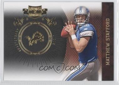 2010 Panini Plates & Patches - [Base] - Infinity Gold #32 - Matthew Stafford /50