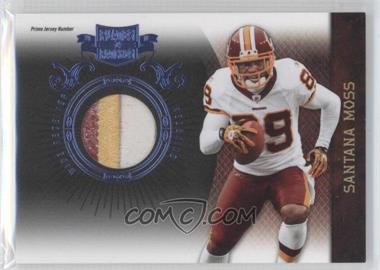 2010 Panini Plates & Patches - [Base] - Infinity Jerseys Prime Jersey Number #100 - Santana Moss /50