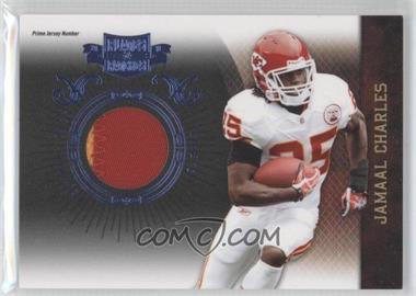 2010 Panini Plates & Patches - [Base] - Infinity Jerseys Prime Jersey Number #47 - Jamaal Charles /50