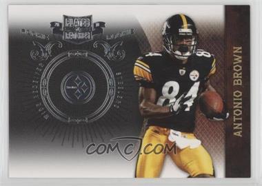 2010 Panini Plates & Patches - [Base] - Infinity Silver #105 - Antonio Brown /100
