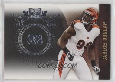 2010 Panini Plates & Patches - [Base] - Infinity Silver #112 - Carlos Dunlap /100