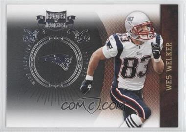 2010 Panini Plates & Patches - [Base] - Infinity Silver #59 - Wes Welker /100