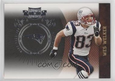2010 Panini Plates & Patches - [Base] - Infinity Silver #59 - Wes Welker /100