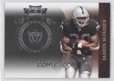 2010 Panini Plates & Patches - [Base] - Infinity Silver #70 - Darren McFadden /100