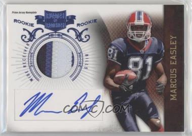 2010 Panini Plates & Patches - [Base] - RPS Rookie Jerseys Prime Nameplate Signatures #223 - Marcus Easley /25