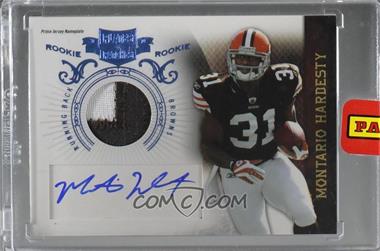2010 Panini Plates & Patches - [Base] - RPS Rookie Jerseys Prime Nameplate Signatures #227 - Montario Hardesty /25 [Uncirculated]
