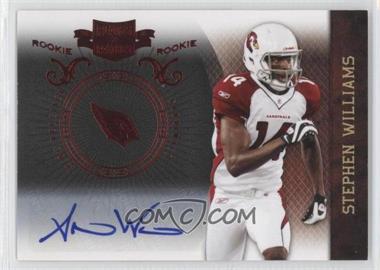 2010 Panini Plates & Patches - [Base] #191 - Stephen Williams /249