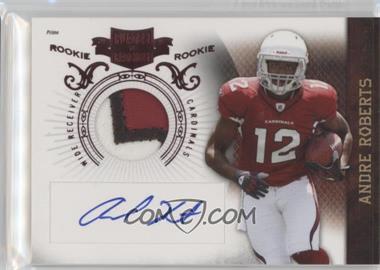 2010 Panini Plates & Patches - [Base] #201 - Andre Roberts /499